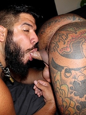 Bo Bangor and Lanz Adams Flip Fuck
